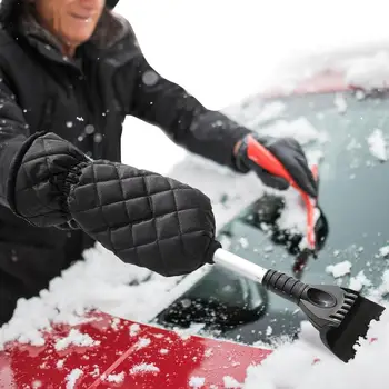 Автомобильная лопата для уборки снега, Многофункциональная портативная лопата с прочным алюминиевым лезвием, Универсальная, Масштабируемая, Складная, портативная