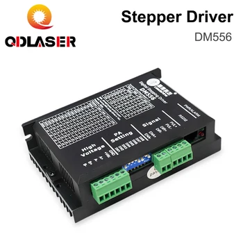 QDLASER Leadshine DM556 2-фазный шаговый драйвер 20-50VAC 0.5-5.6A 7-16mA