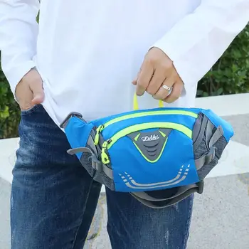 Портативная велосипедная нагрудная сумка, водонепроницаемая дышащая нагрудная сумка для альпинизма, многофункциональная спортивная поясная сумка